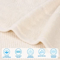 SUPERIOR® Mile Collection 6-pc. Quick Dry Solid Bath Towel Set