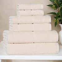 SUPERIOR® Mile Collection 6-pc. Quick Dry Solid Bath Towel Set