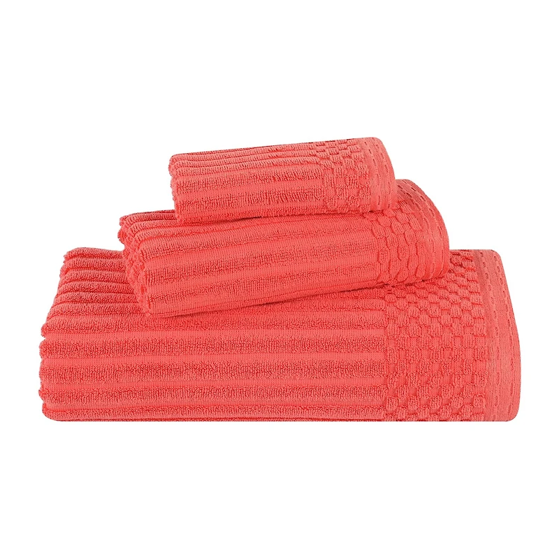 SUPERIOR® Soho Collection | 3-pc. Quick Dry Solid Bath Towel Set