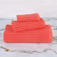 SUPERIOR® Soho Collection | 3-pc. Quick Dry Solid Bath Towel Set