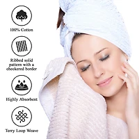 SUPERIOR® Soho Collection | 12-pc. Quick Dry Checkered Wash Cloths