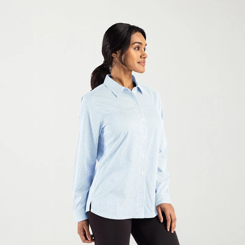 CUTTER & BUCK® Womens Long Sleeve Dress Shirt