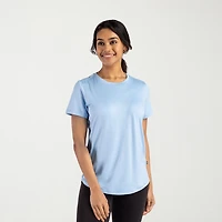 CUTTER & BUCK® Womens Crew Neck Short Sleeve Stretch Fabric T-Shirt