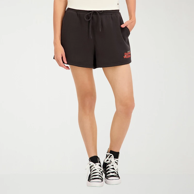 VOLCOM Womens Mid Rise Juniors Pull-On Short