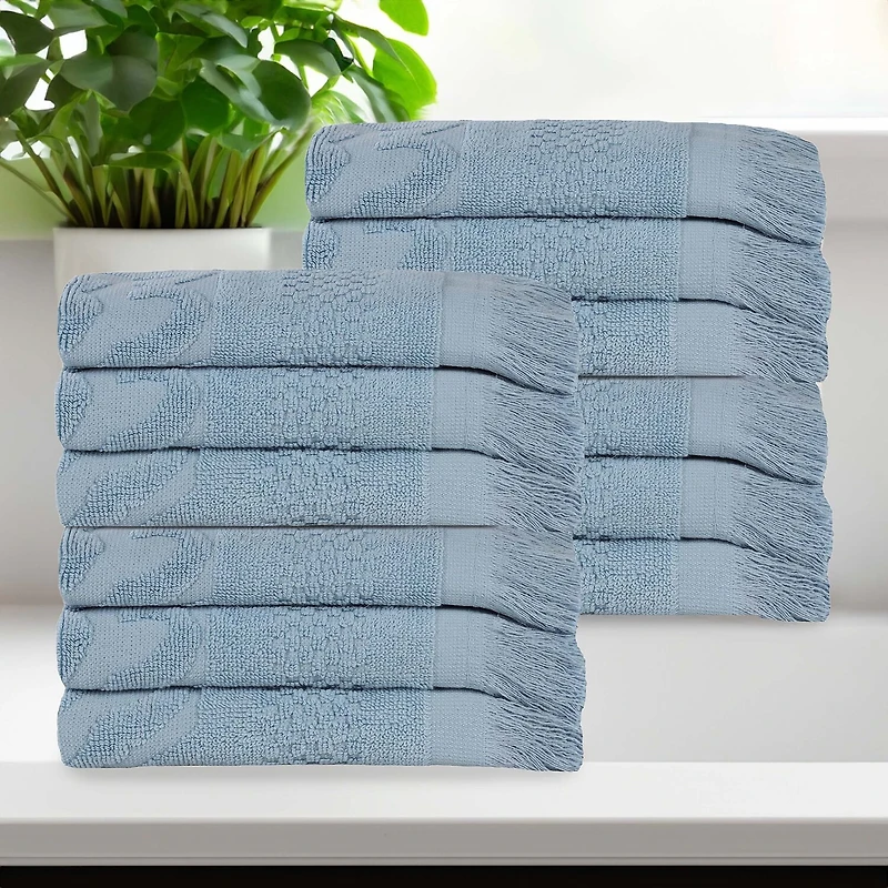 SUPERIOR® Rolla Collection | 100% Cotton 12-pc. Quick Dry Washcloth