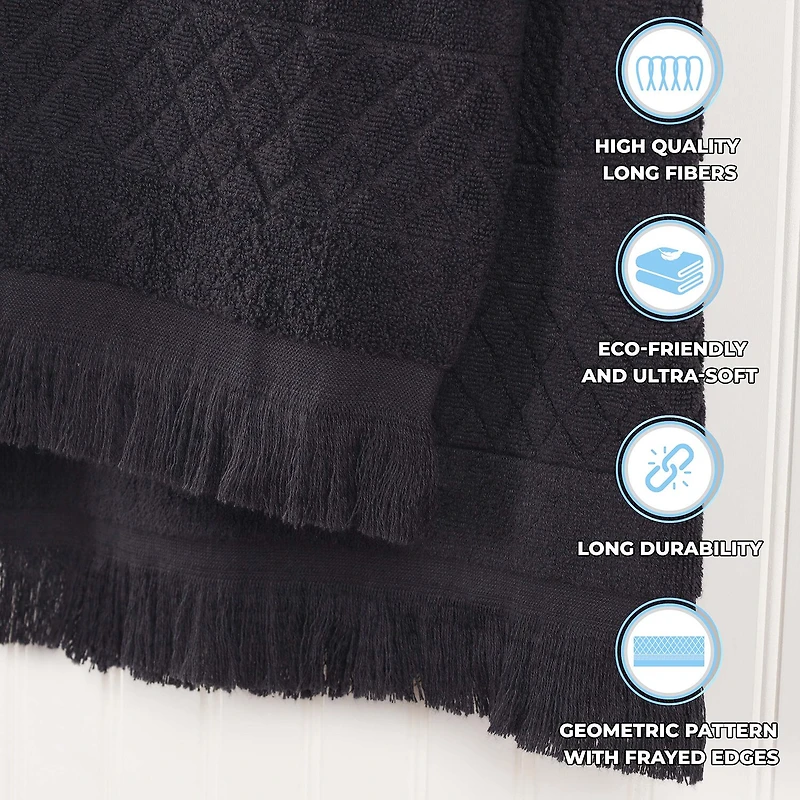 SUPERIOR® Rolla Collection | 100% Cotton 12-pc. Quick Dry Washcloth