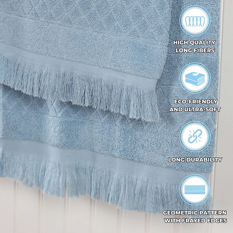SUPERIOR® Rolla Collection | 100% Cotton 12-pc. Quick Dry Washcloth