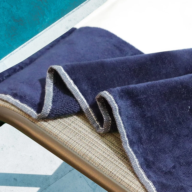 SUPERIOR® Cabana Collection | 100% Cotton Quick Dry Towel & Lounge Chair Cover