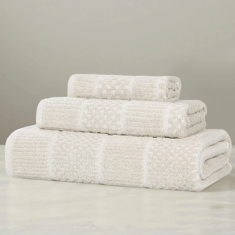 SUPERIOR® Naples Collection 3-pc. Quick Dry Solid Bath Towel Set