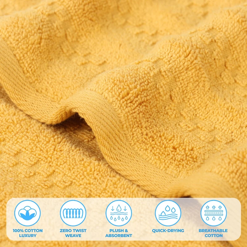 SUPERIOR® Zuma Collection | 100% Cotton 2-pc. Quick Dry Bath Towel