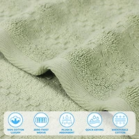 SUPERIOR® Zuma Collection | 100% Cotton 2-pc. Quick Dry Bath Towel