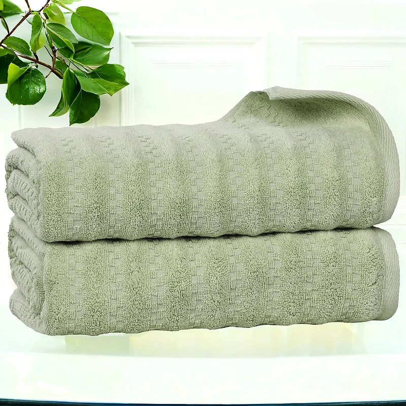 SUPERIOR® Zuma Collection | 100% Cotton 2-pc. Quick Dry Bath Towel