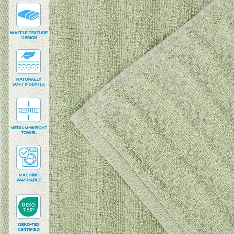 SUPERIOR® Zuma Collection | 100% Cotton 2-pc. Quick Dry Bath Towel