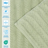 SUPERIOR® Zuma Collection | 100% Cotton 2-pc. Quick Dry Bath Towel