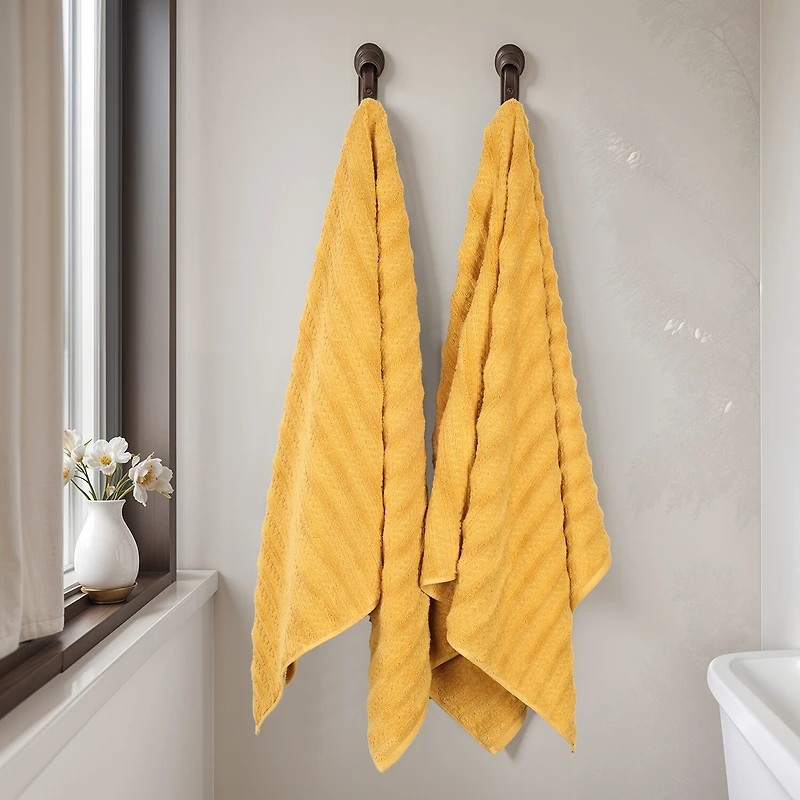 SUPERIOR® Zuma Collection | 100% Cotton 2-pc. Bath Sheet