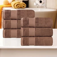 SUPERIOR® Niles Collection | Egyptian Giza Cotton 6-pc. Solid Hand Towel