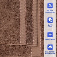 SUPERIOR® Niles Collection | Egyptian Giza Cotton 6-pc. Solid Hand Towel