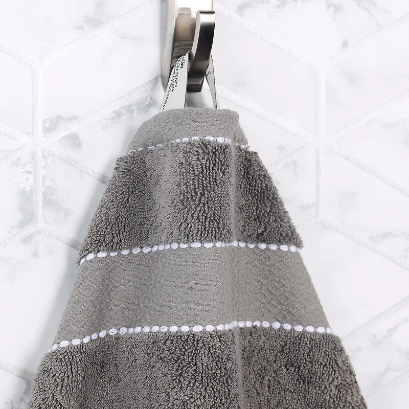 SUPERIOR® Niles Collection | Egyptian Giza Cotton 3-pc. Quick Dry Solid Bath Towel Set