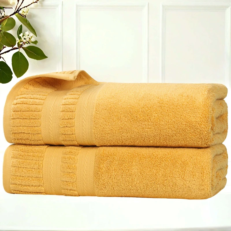 SUPERIOR® Venice Collection | 100% Cotton 2-pc. Quick Dry Bath Towel
