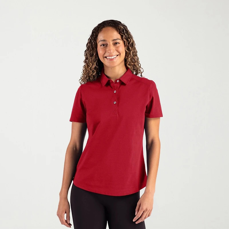 CUTTER & BUCK® Womens Short Sleeve Polo Shirt