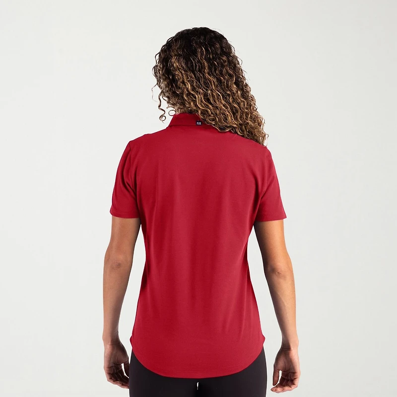 CUTTER & BUCK® Womens Short Sleeve Polo Shirt