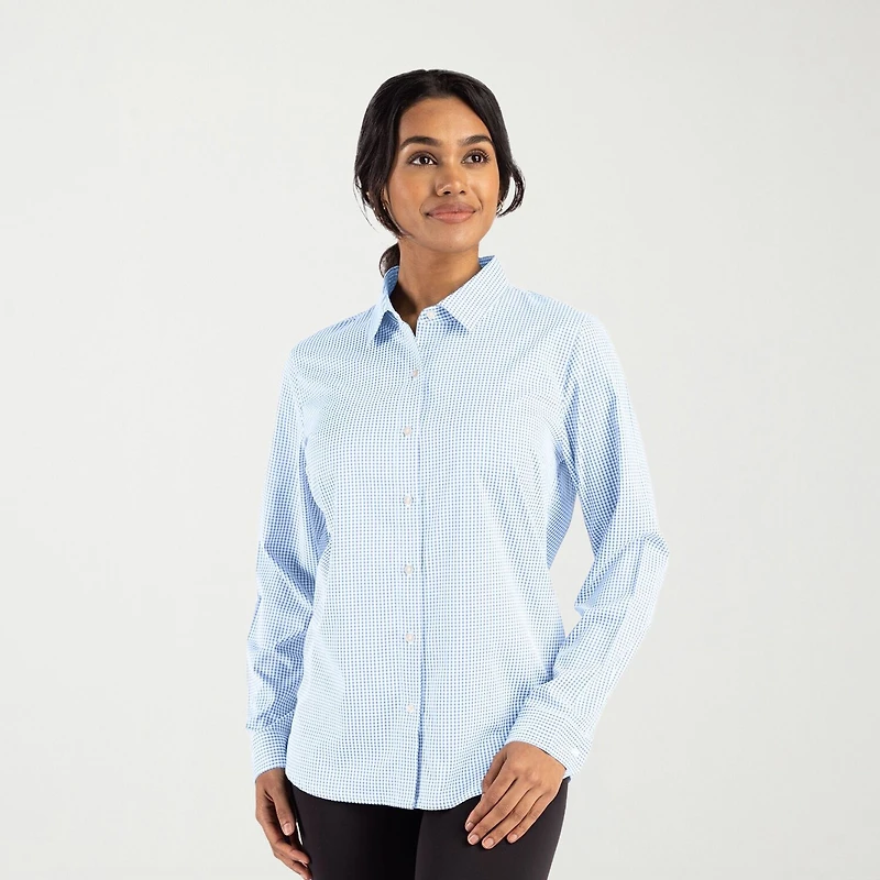 CUTTER & BUCK® Womens Long Sleeve Dress Shirt
