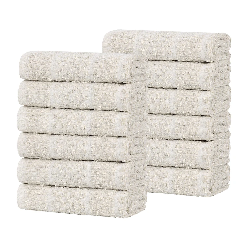 SUPERIOR® Naples Collection 12-pc. Quick Dry Washcloth