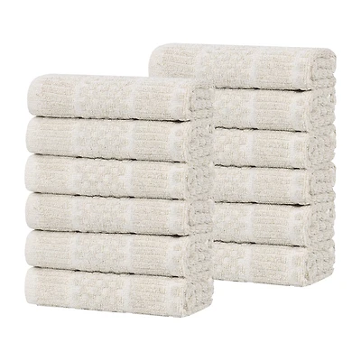 SUPERIOR® Naples Collection 12-pc. Quick Dry Washcloth