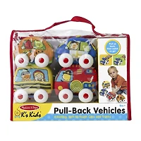 Melissa & Doug Pull-Back Vehicles Baby Play