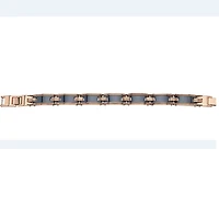 8 1/2 Inch Mens Stainless Steel Link Bracelet