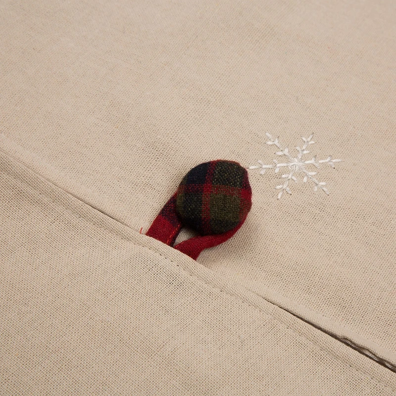 Glitzhome Dachshund Indoor Tree Skirt