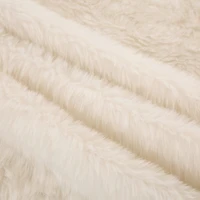 Glitzhome White Plush Indoor Tree Skirt