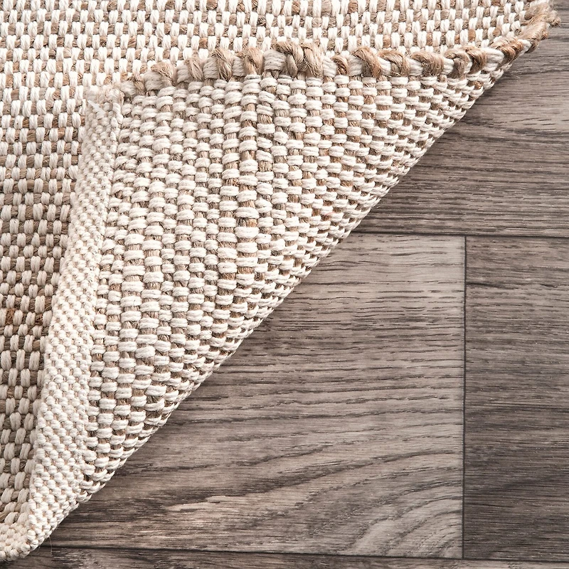 nuLoom Elfriede Solid Hand Woven Rug