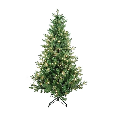 Kurt Adler 5 Foot Pre-Lit Pine Christmas Tree