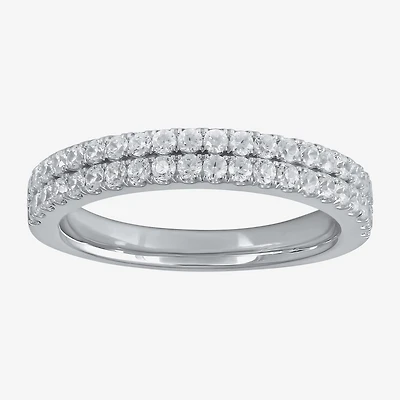 G / I1) Womens / CT. T.W. Lab Grown White Diamond 10K Gold Anniversary Wedding Band