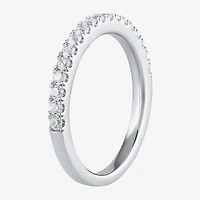 (G / I1) Womens 3/8 CT. T.W. Lab Grown White Diamond 10K Gold Wedding Band