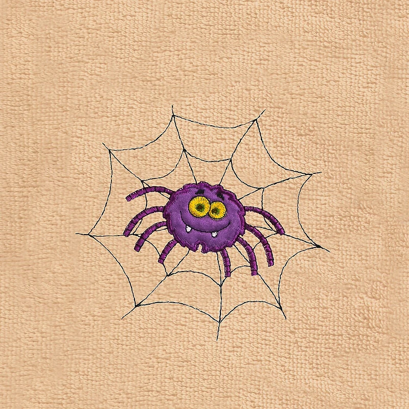 Linum Home Textiles Spider Embroidered 2-pc. Hand Towel