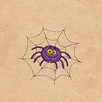 Linum Home Textiles Spider Embroidered 2-pc. Hand Towel