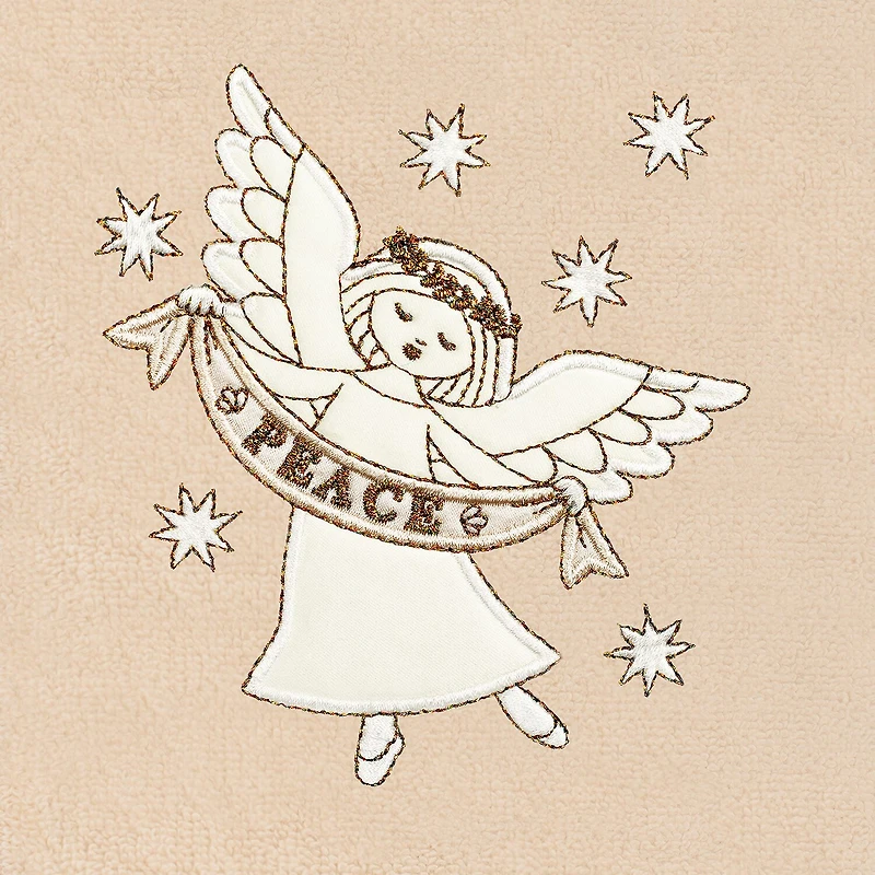 Linum Home Textiles Angel Embroidered 2-pc. Hand Towel
