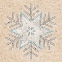Linum Home Textiles Christmas Crystal Embroidered 2-pc. Hand Towel