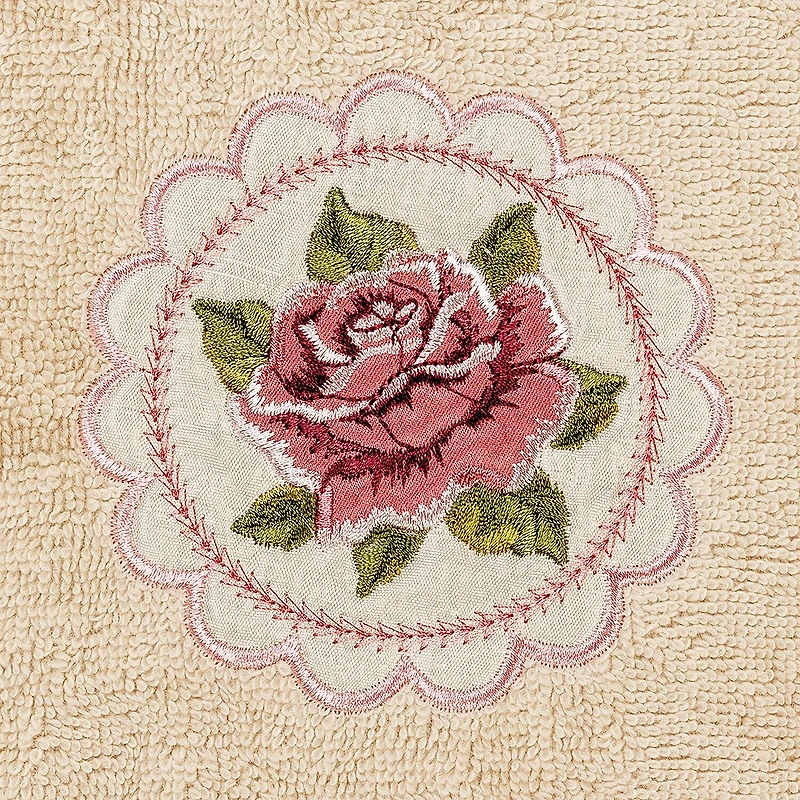 Linum Home Textiles Rosalee Embroidered 2-pc. Hand Towel