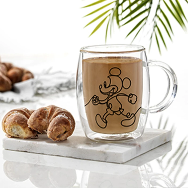 Joyjolt Mickey And Pluto Aroma 2-pc. Mickey and Friends Coffee Mug