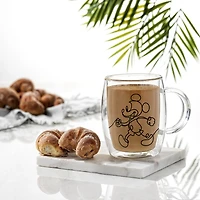 Joyjolt Mickey And Pluto Aroma 2-pc. Mickey and Friends Coffee Mug