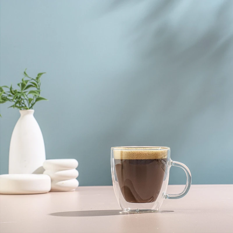 Joyjolt Savor 2-pc. Double Wall Espresso Cup