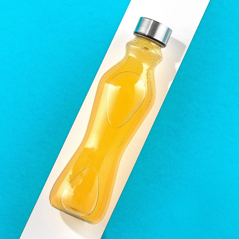 Joyjolt Spring Glass 6-pc. Water Bottles