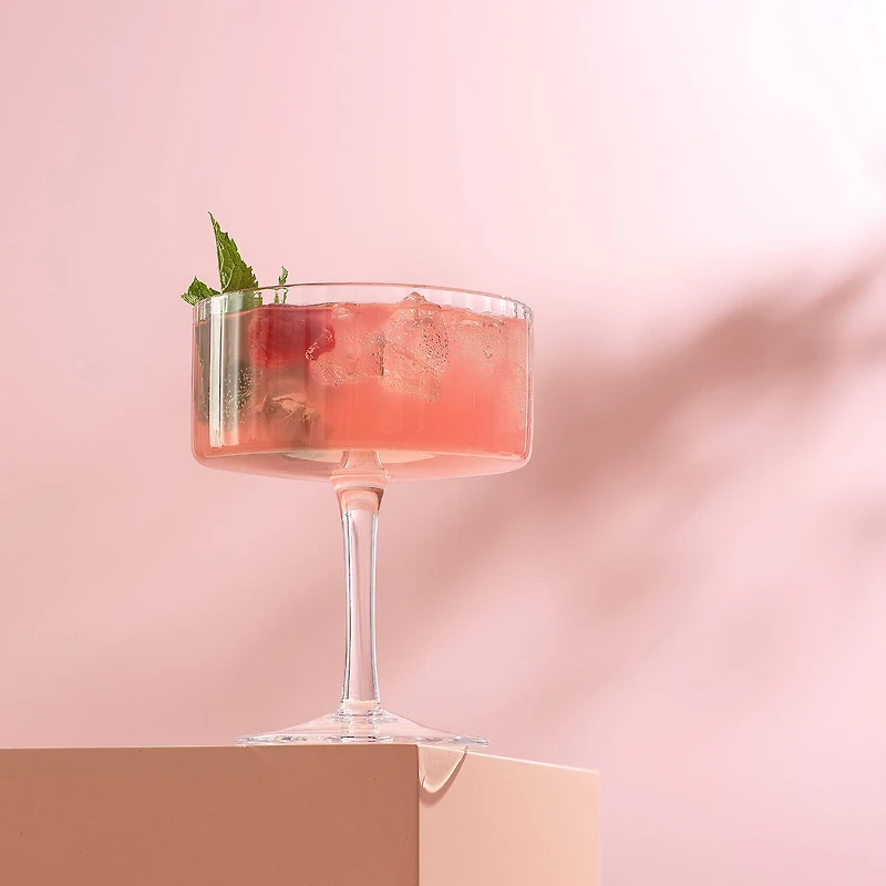 Joyjolt Elle Coupe Martini 2-pc. Martini Glass