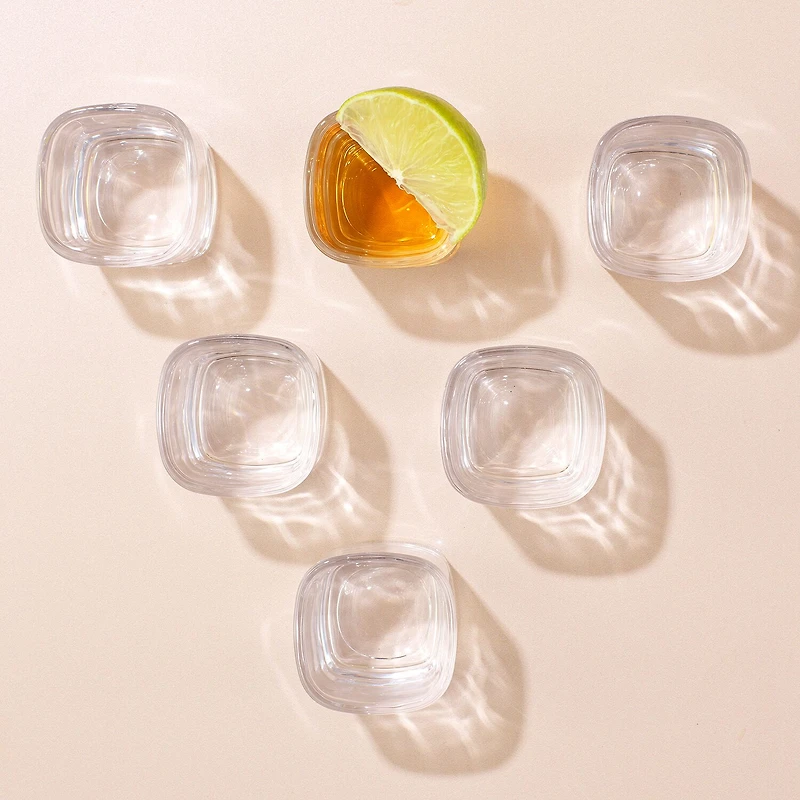 Joyjolt City Shot Glasses 10-pc. Shot Glass