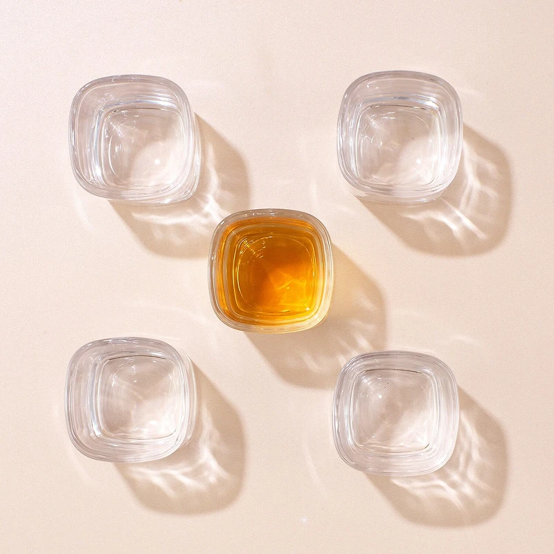Joyjolt City Shot Glasses 10-pc. Shot Glass