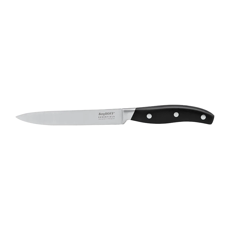 BergHOFF Essentials Forged Stainless Steel 9-pc. Knife Block Set with 3-In-1 Sharpener