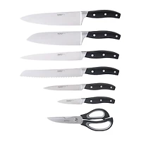 BergHOFF Essentials Forged Stainless Steel 9pc. Knife Block Set with Sharpener